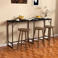Table de bar rectangulaire style industriel