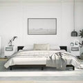 Bed Frame With Headboard Black