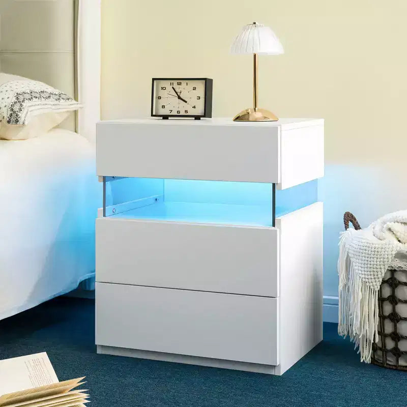 Table de chevet LED moderne