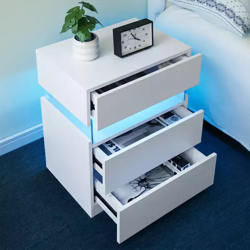 Table de chevet LED moderne