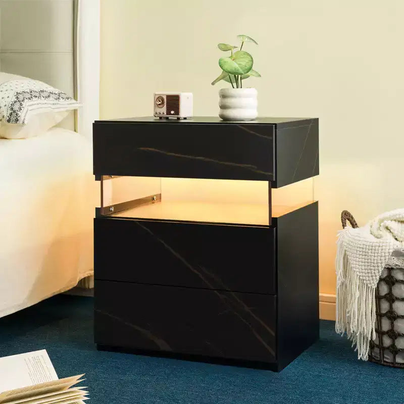 Table de chevet LED moderne