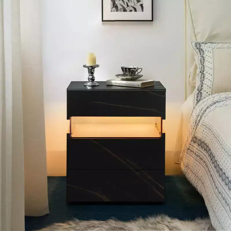 Table de chevet LED moderne