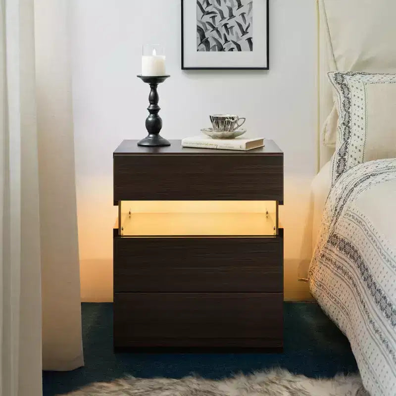 Table de chevet LED moderne