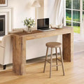 Table de contrôle en bois massif