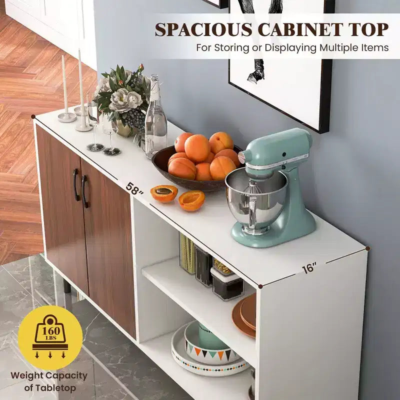 Bahut de buffet meuble de rangement de cuisine
