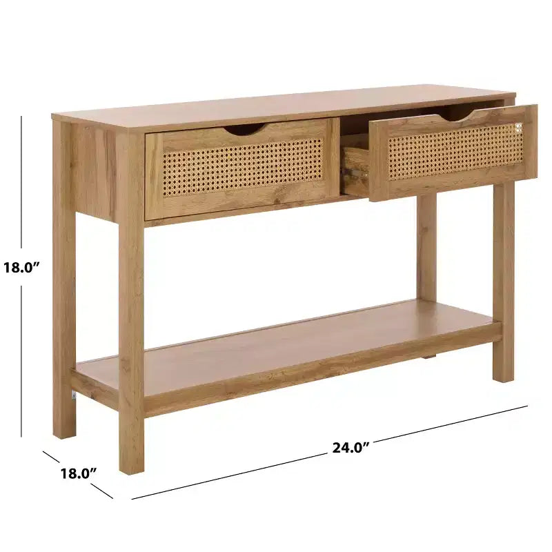 Console double tiroir