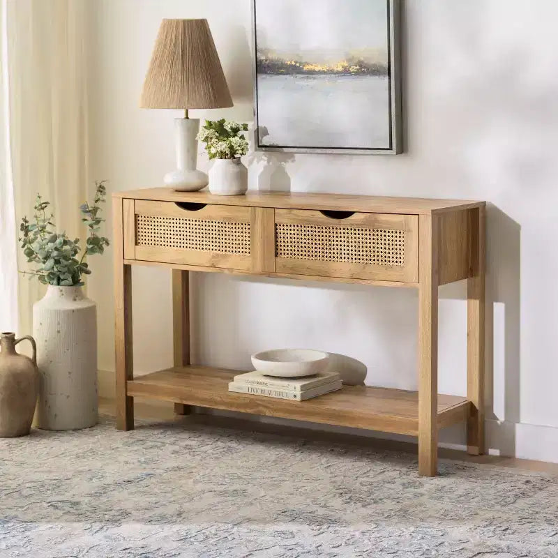 Console double tiroir