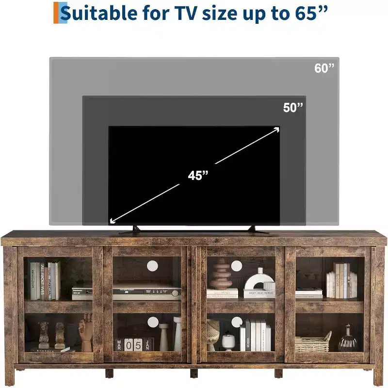 Meuble TV moderne de style médiéval