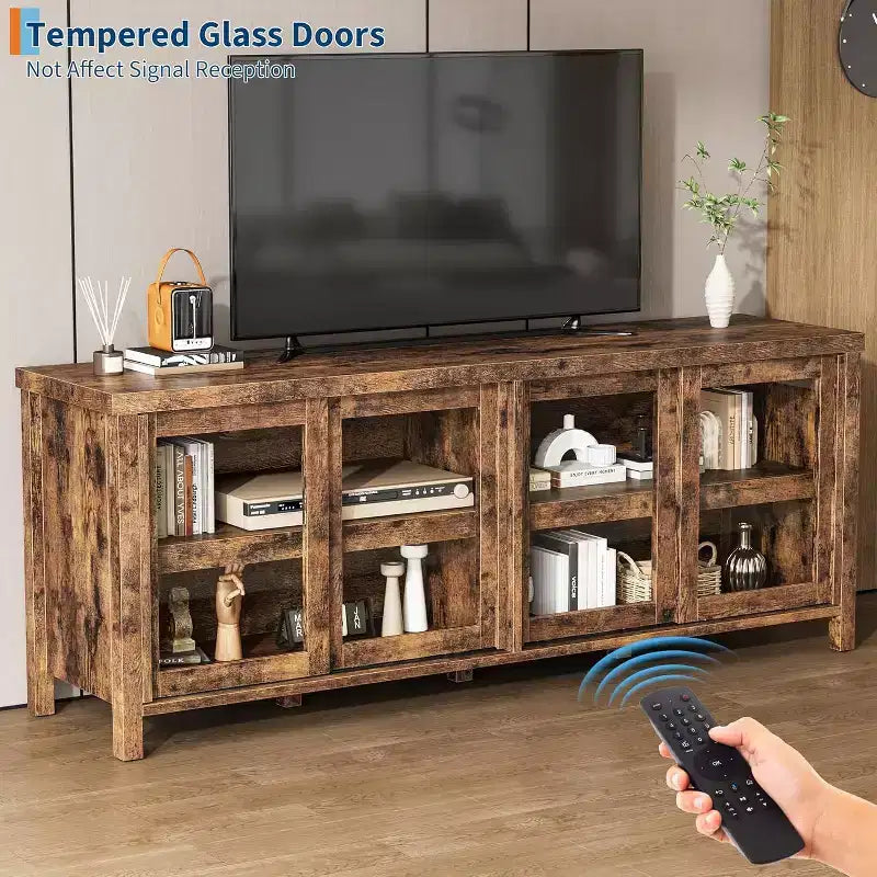 Meuble TV moderne de style médiéval