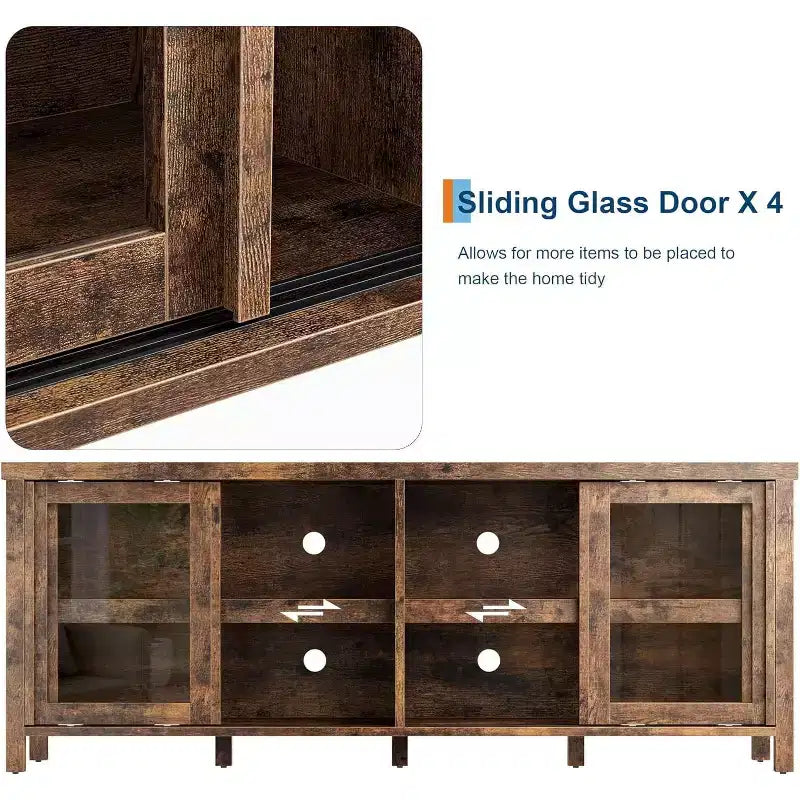 Meuble TV moderne de style médiéval