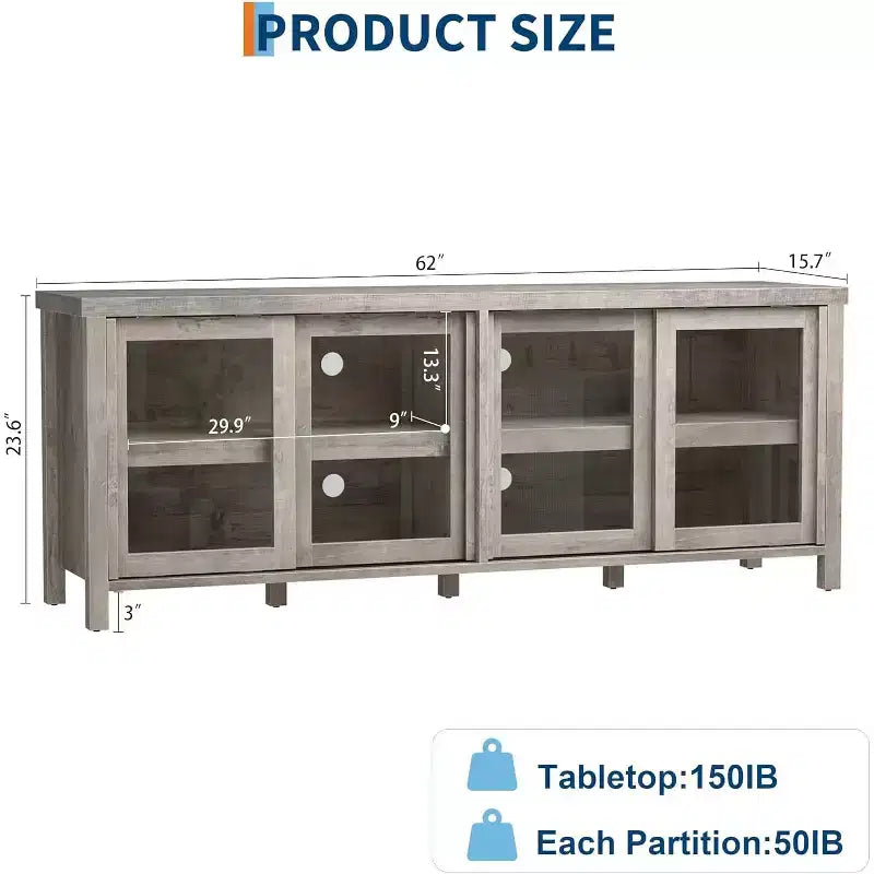 Meuble TV moderne de style médiéval
