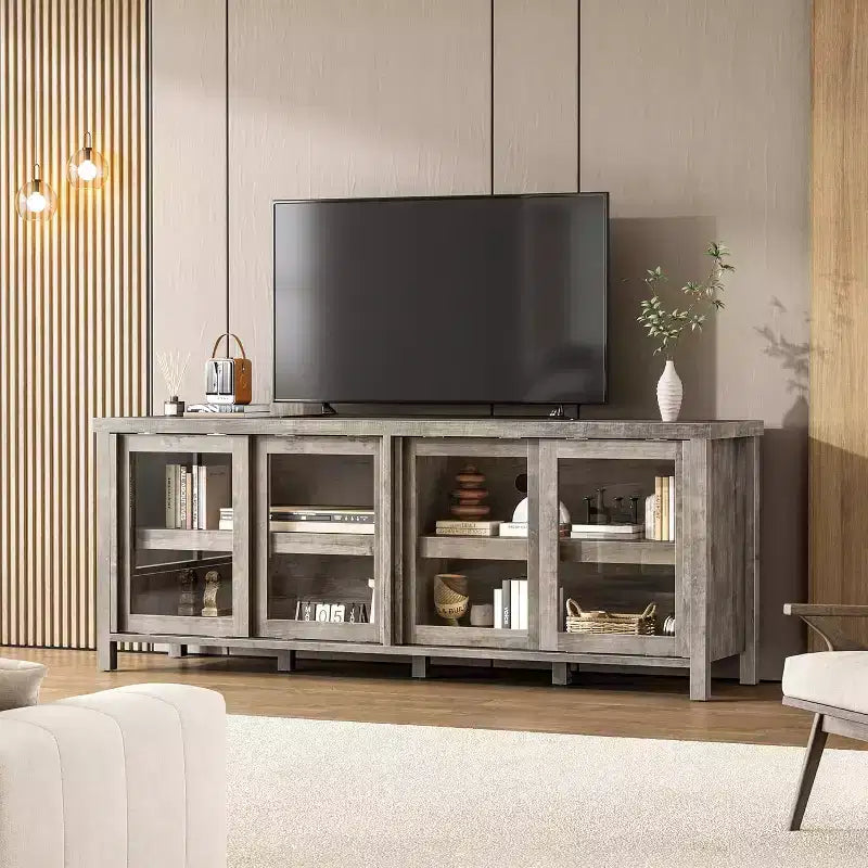 Meuble TV moderne de style médiéval
