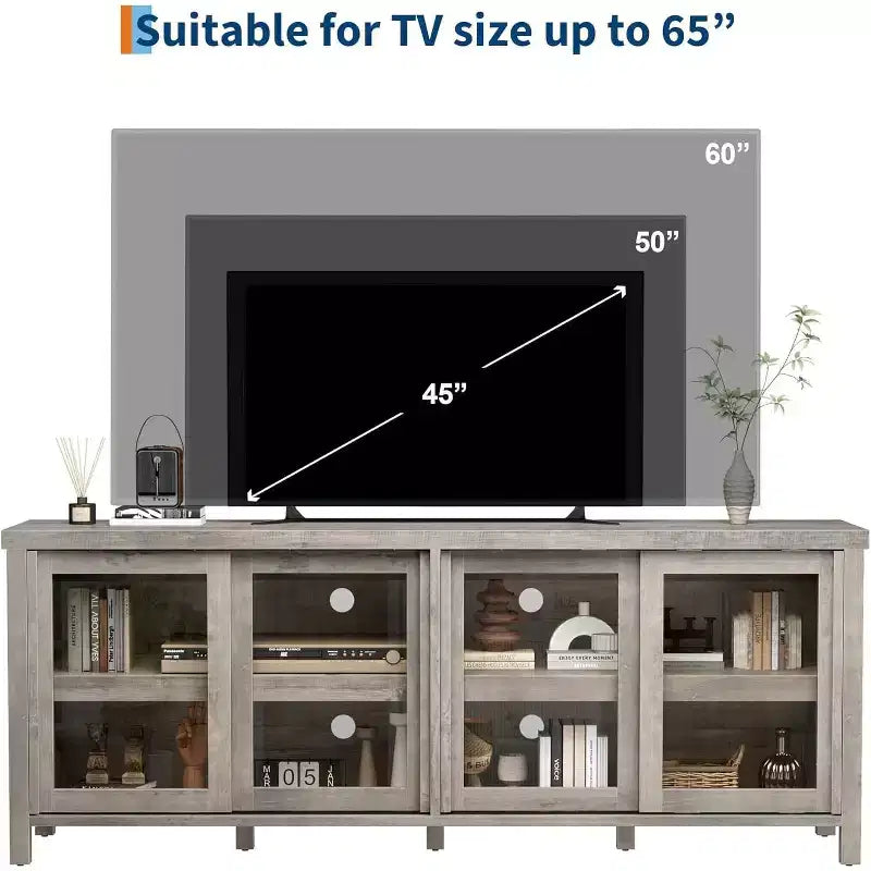 Meuble TV moderne de style médiéval