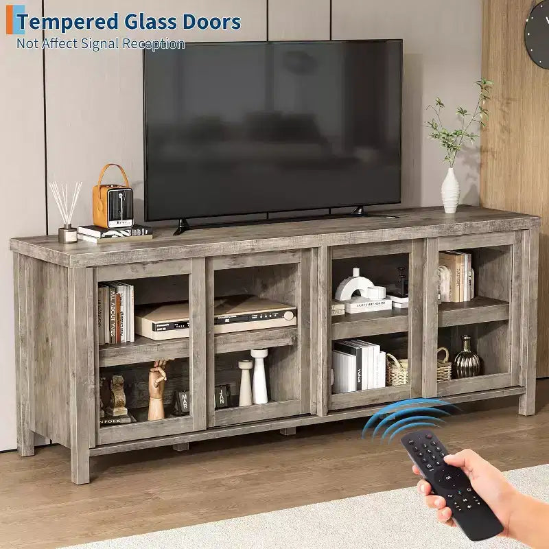 Meuble TV moderne de style médiéval