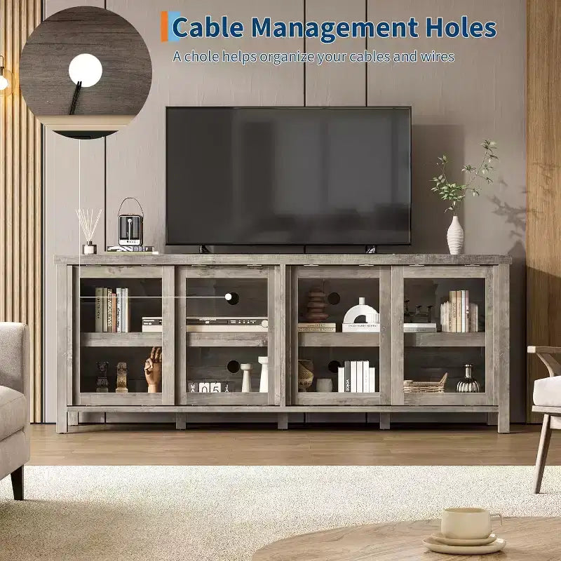Meuble TV moderne de style médiéval