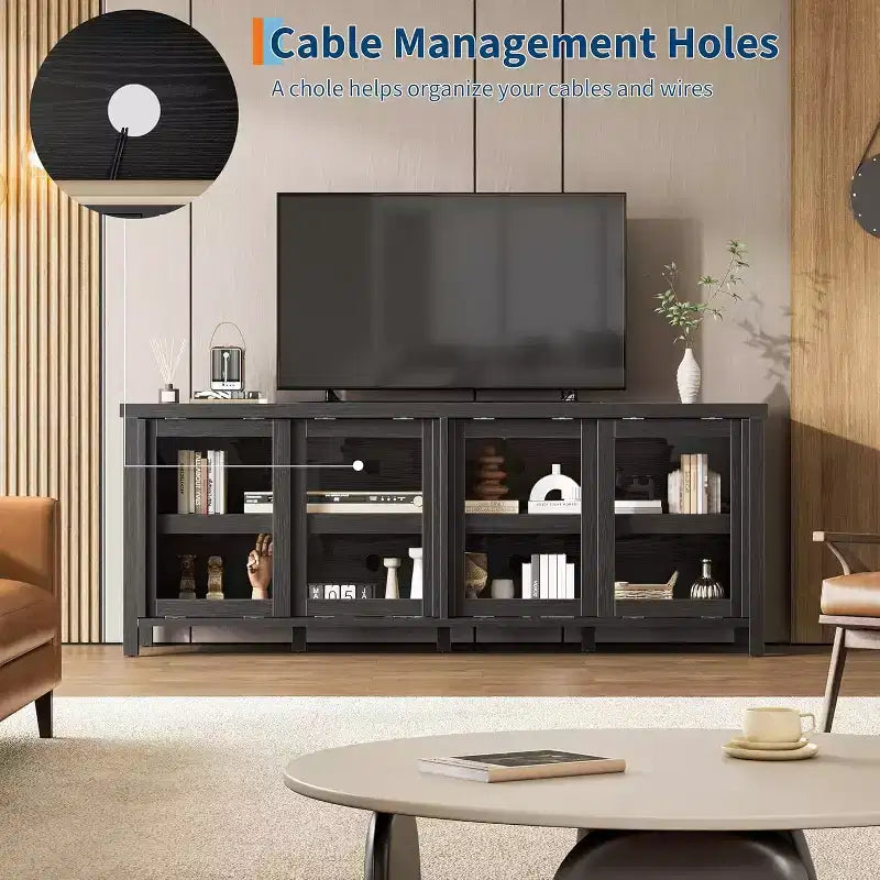 Meuble TV moderne de style médiéval