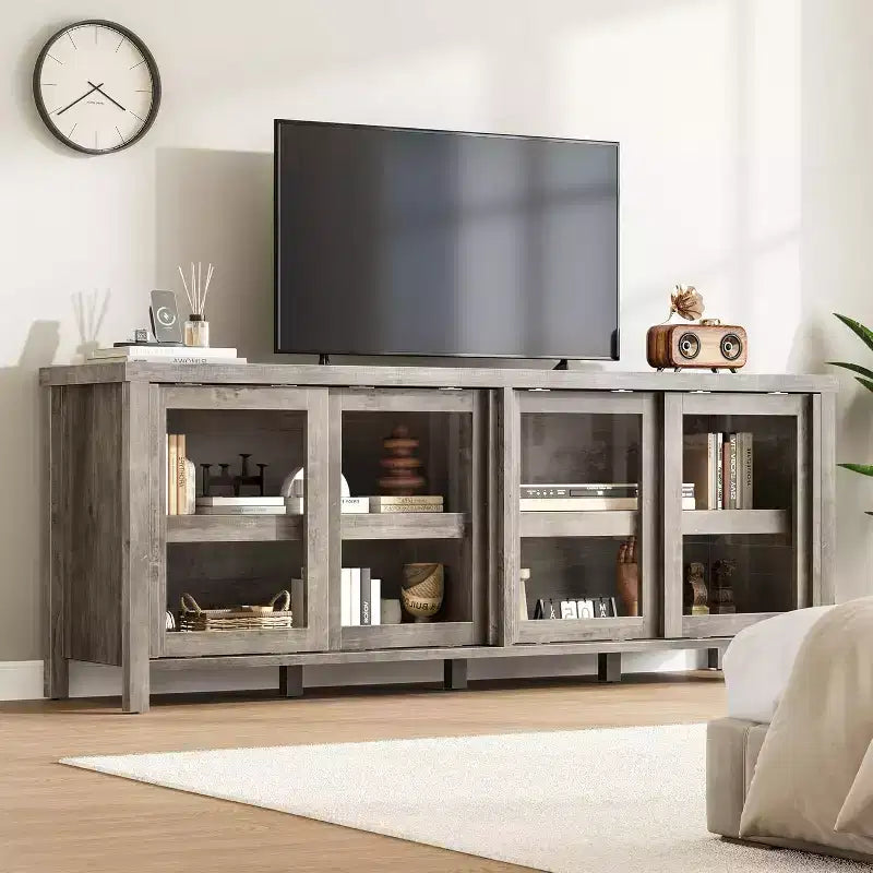 Meuble TV moderne de style médiéval