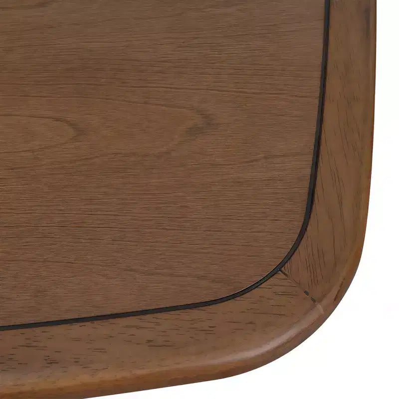 Table de salle à manger moderne en hévéa