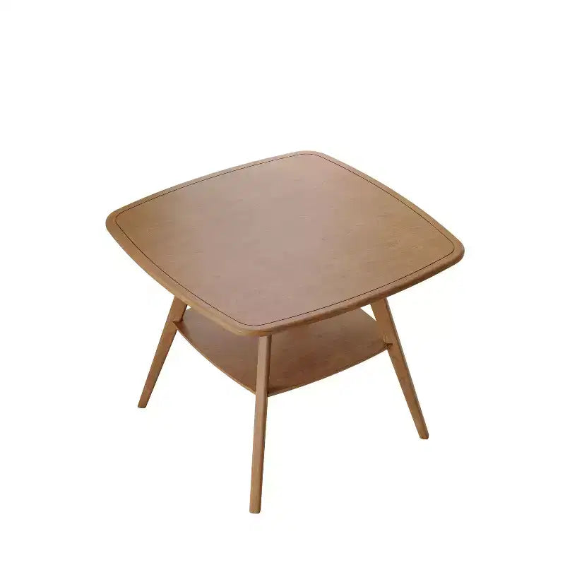 Table de salle à manger moderne en hévéa