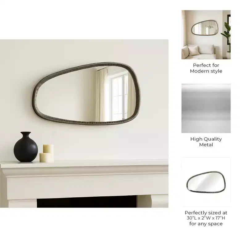 Miroir mural décoratif unique