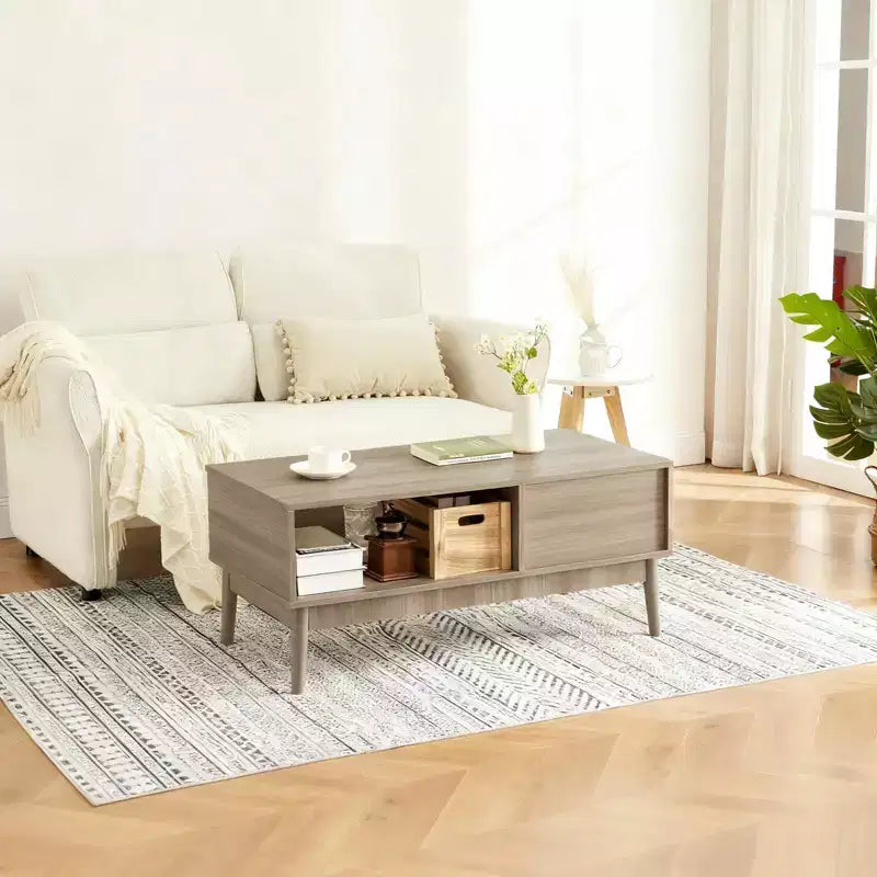 Table basse de style rustique