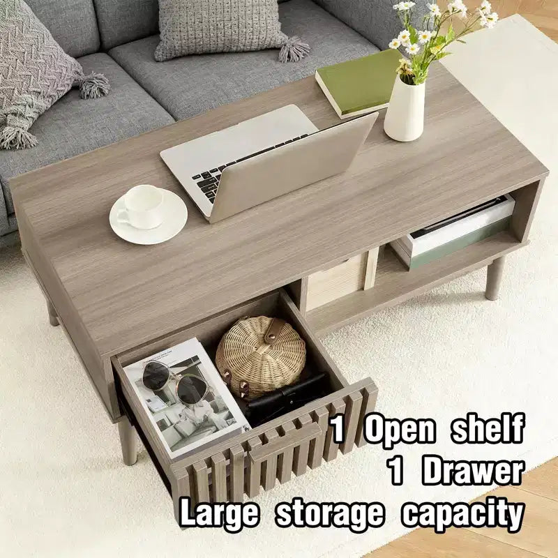 Table basse de style rustique