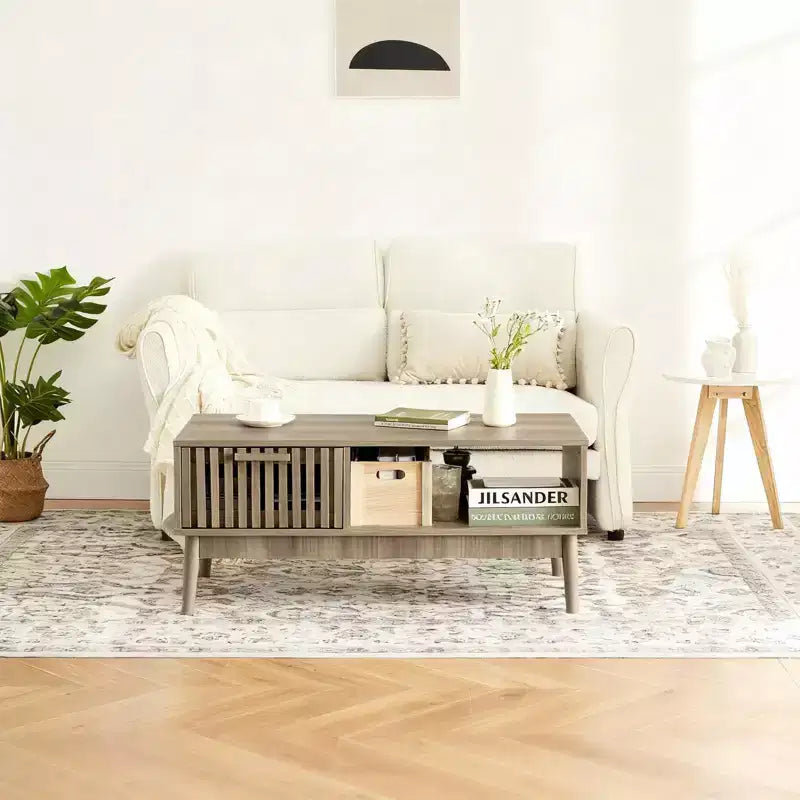 Table basse de style rustique