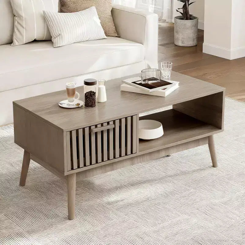 Table basse de style rustique