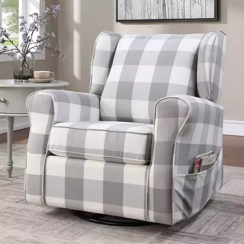 Chaise longue en flanelle