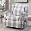 Chaise longue en flanelle