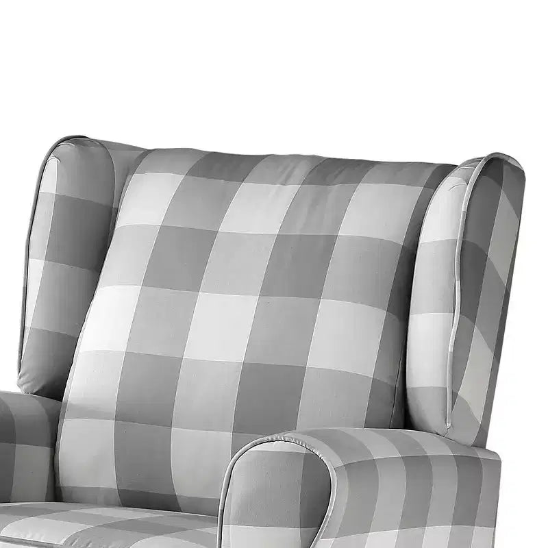 Chaise longue en flanelle