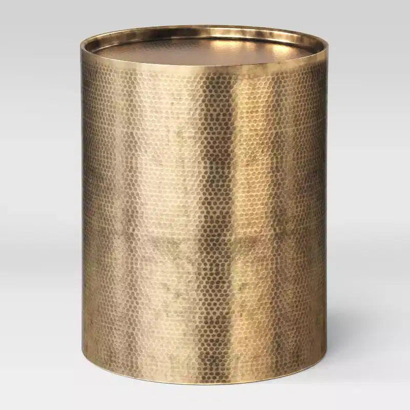 Manila Cylinder Drum Accent Table - Threshold