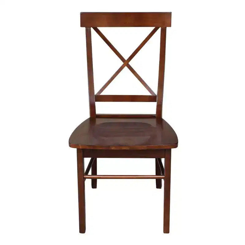 Ensemble de chaises à dossier en bois massif