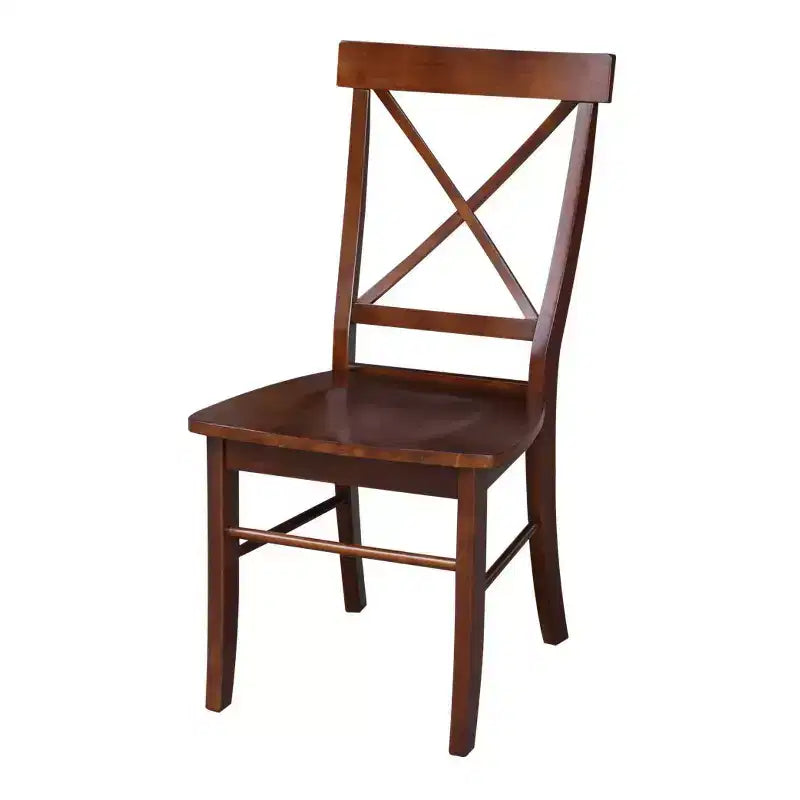 Ensemble de chaises à dossier en bois massif