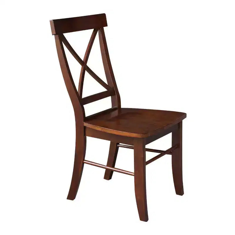 Ensemble de chaises à dossier en bois massif