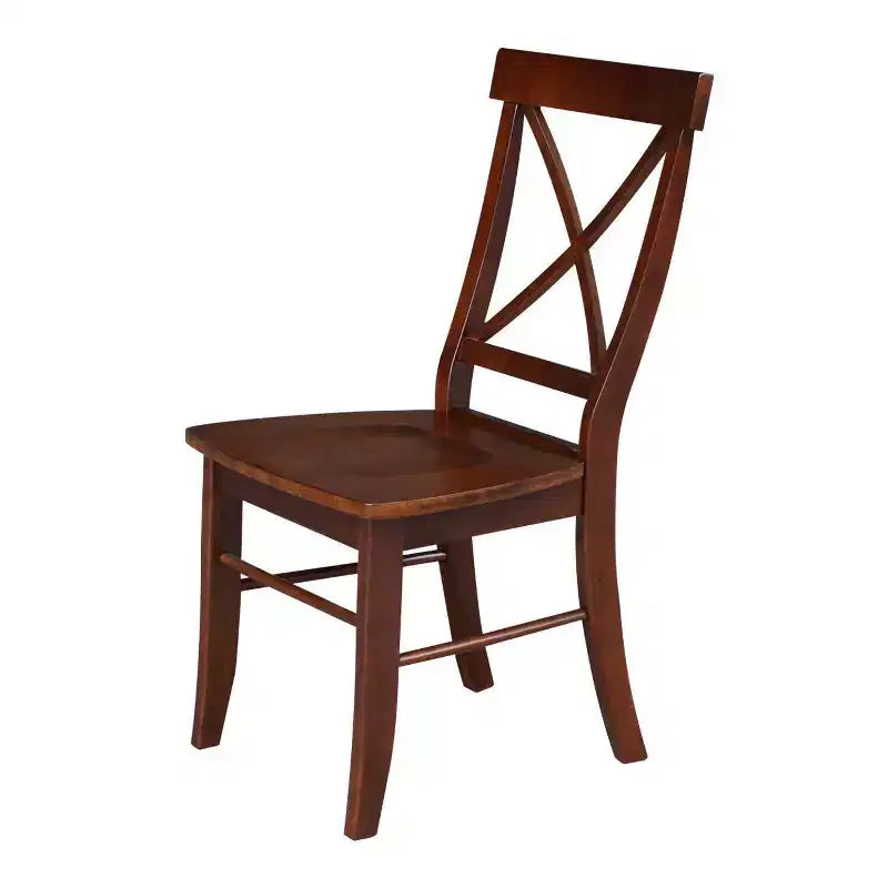 Ensemble de chaises à dossier en bois massif