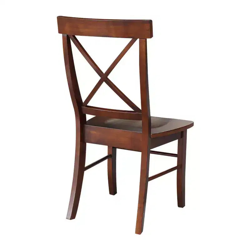 Ensemble de chaises à dossier en bois massif