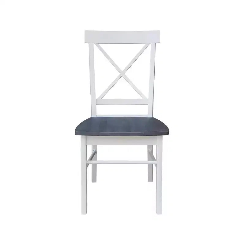 Ensemble de chaises à dossier en bois massif