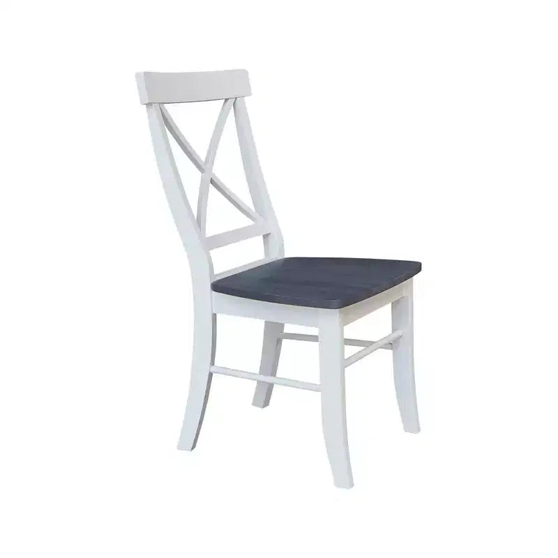 Ensemble de chaises à dossier en bois massif