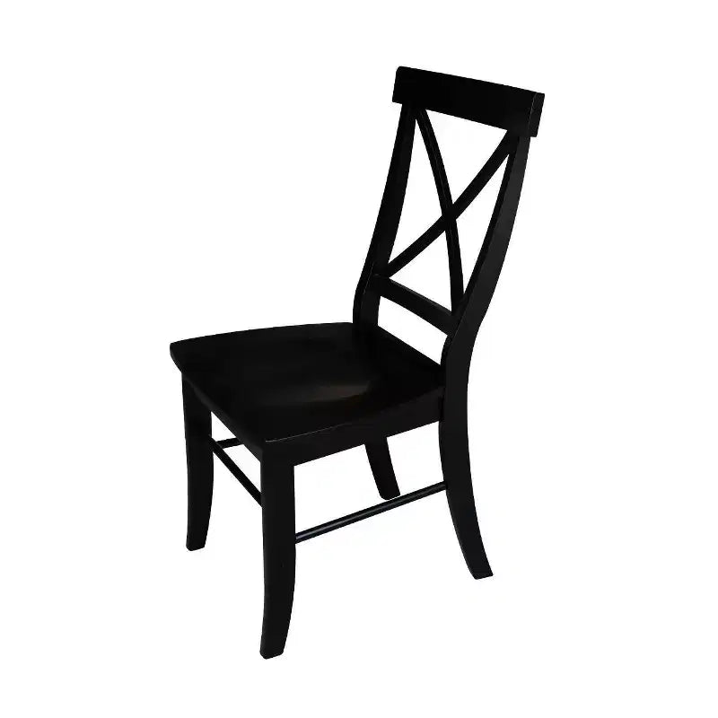 Ensemble de chaises à dossier en bois massif