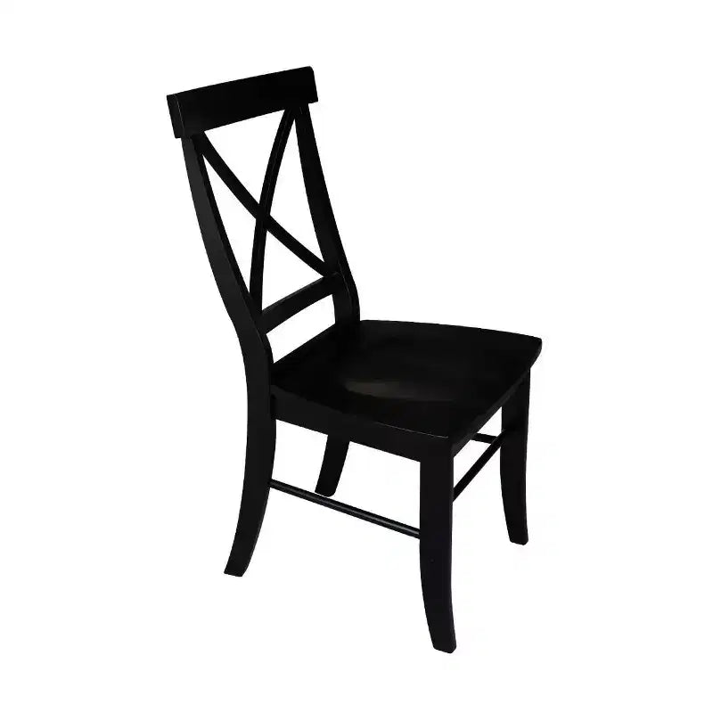 Ensemble de chaises à dossier en bois massif