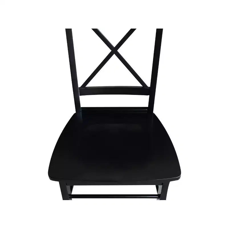 Ensemble de chaises à dossier en bois massif