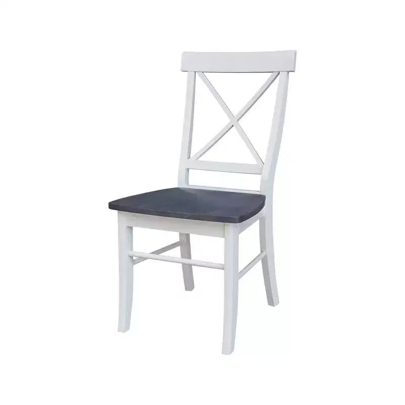 Ensemble de chaises à dossier en bois massif